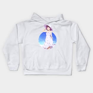 Hitagi Senjougahara - Monogatari Series Kids Hoodie